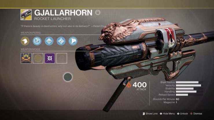 Гьяллархорн дебютирует в Destiny 2 в декабре